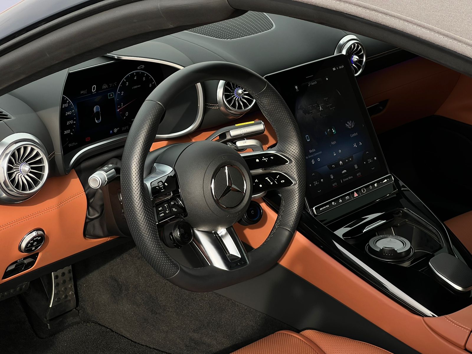Rent Mercedes-Benz Sl BLUE 2023 in Dubai , UAE 