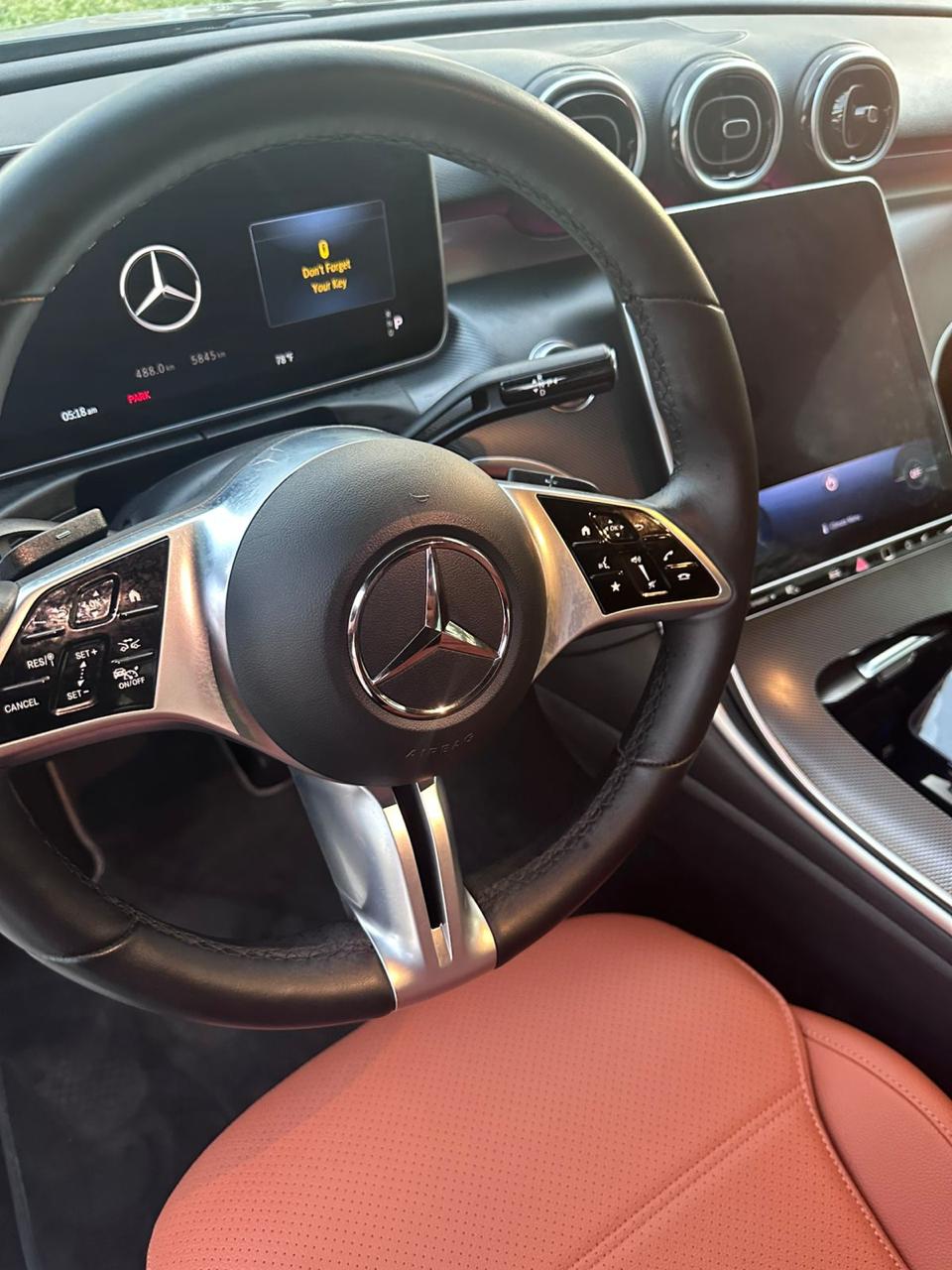 Rent Mercedes-Benz C-class BLACK 2024 in Dubai , UAE 