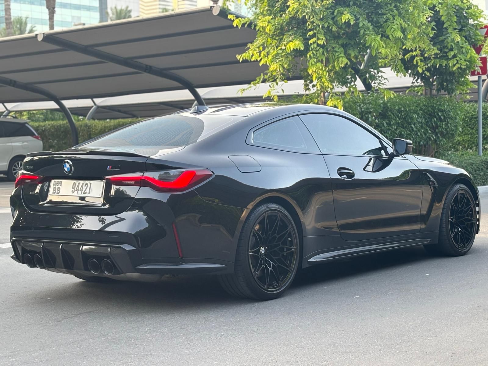 Rent Bmw Series 4 BLACK 2024 in Dubai , UAE 