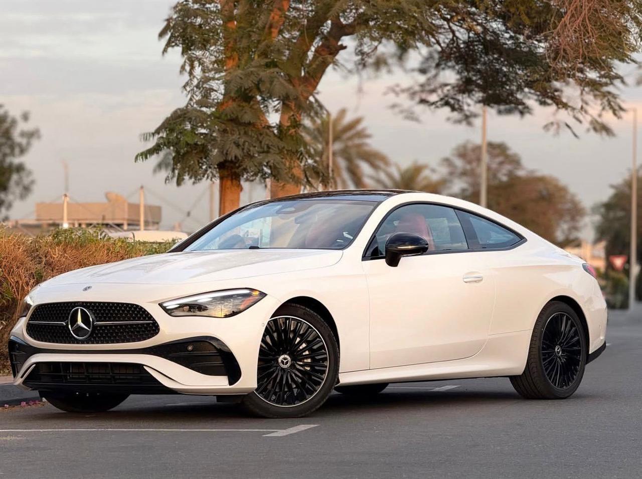Rent Mercedes-Benz CLE WHITE 2024 in Dubai , UAE 
