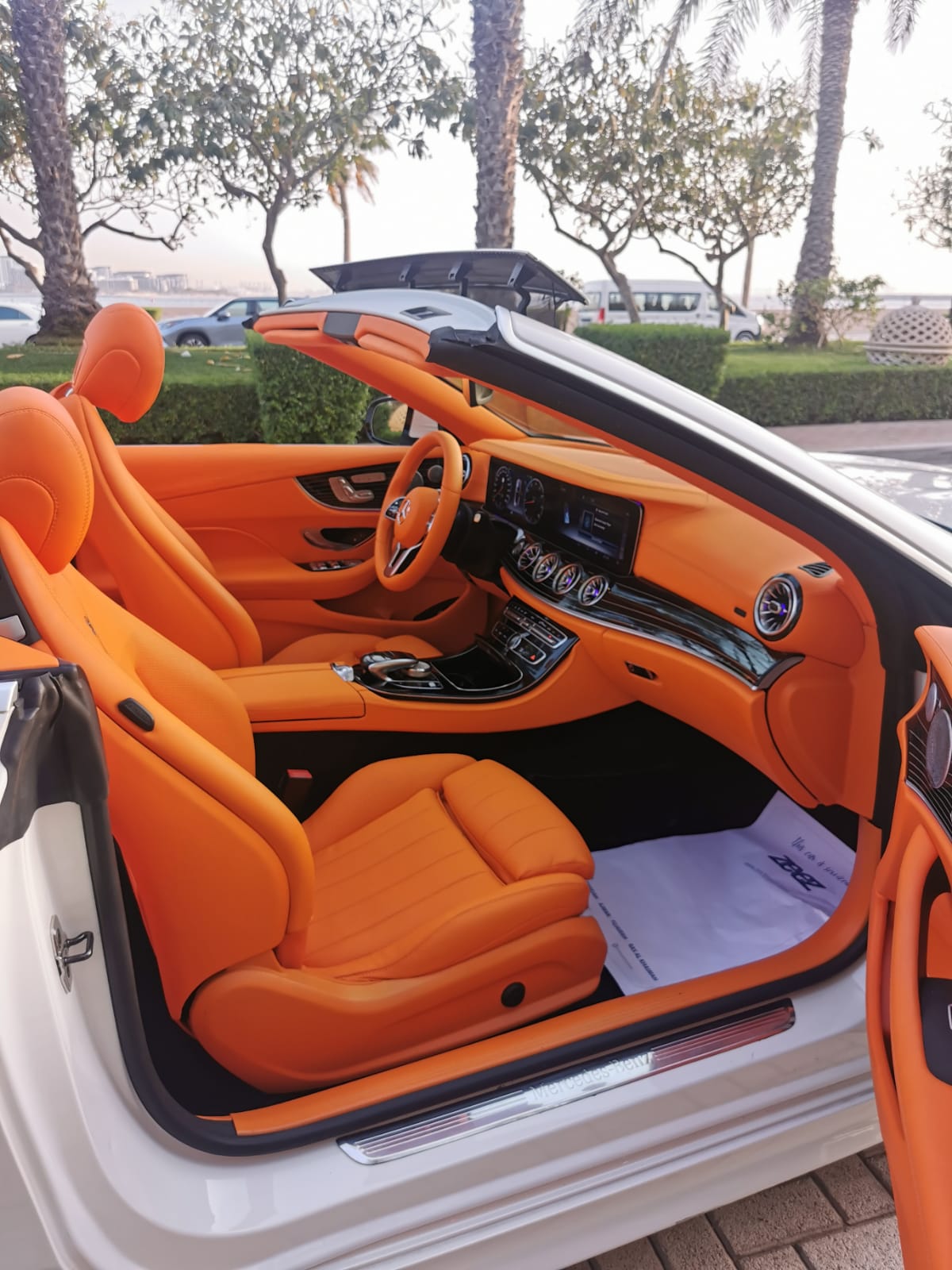 Rent Mercedes-Benz E-class WHITE 2020 in Dubai , UAE 