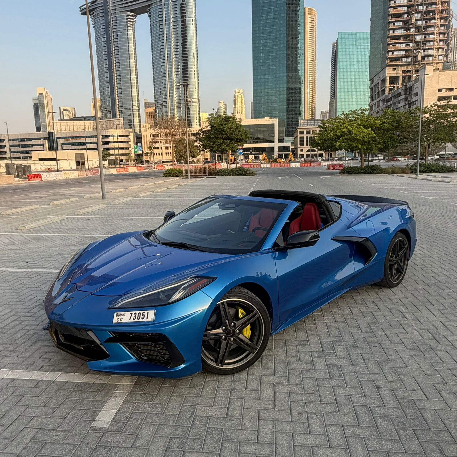 Rent Chevrolet Corvette BLUE 2024 in Dubai , UAE 