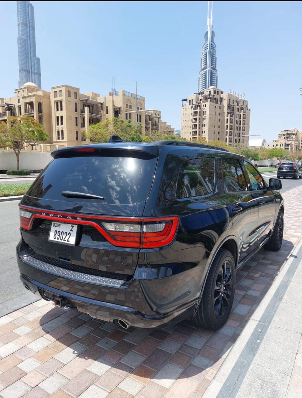 Rent Jeep Grand cherokee BLACK 2021 in Dubai , UAE 