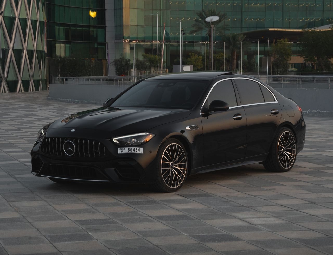 Rent Mercedes-Benz C-class BLACK 2025 in Dubai , UAE 