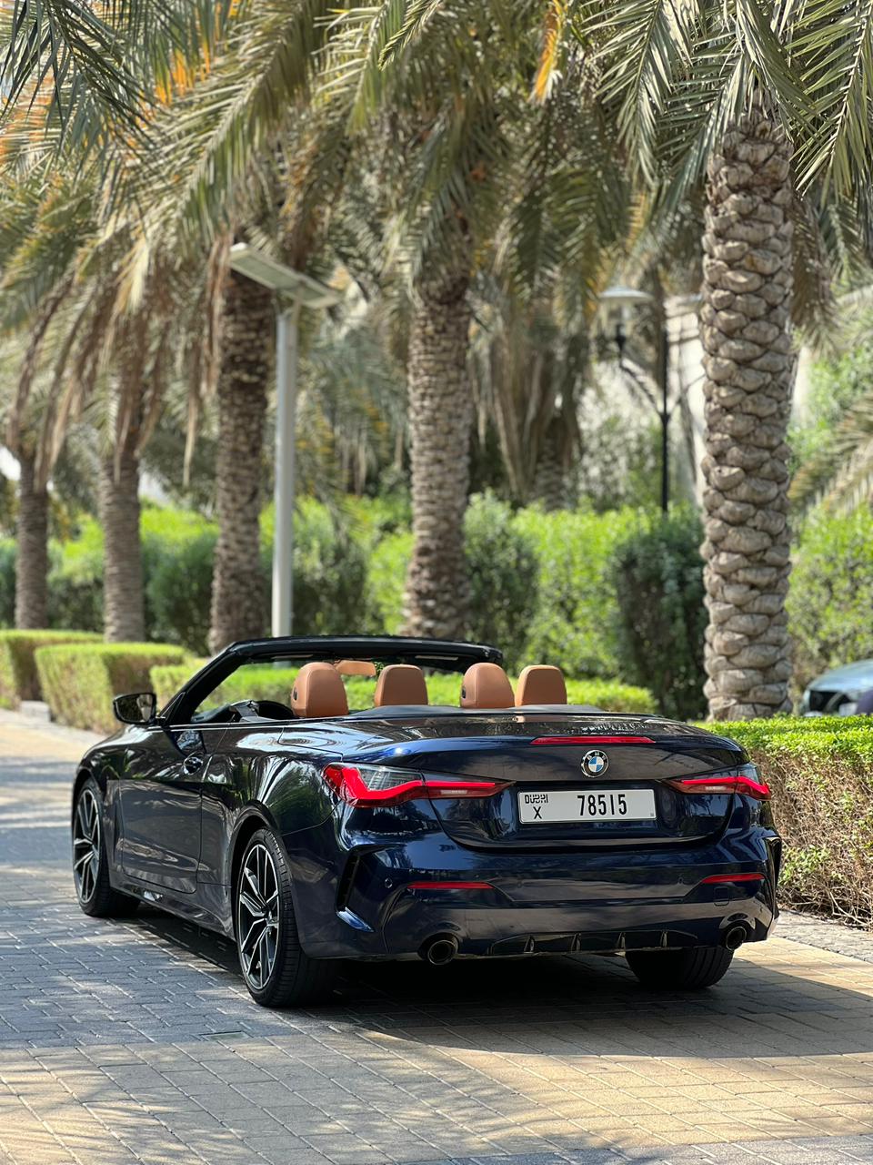 Rent Bmw Series 4 BLUE 2022 in Dubai , UAE 