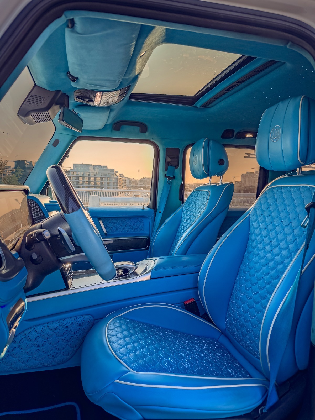 Rent Mercedes-Benz G-class WHITE 2021 in Dubai , UAE 