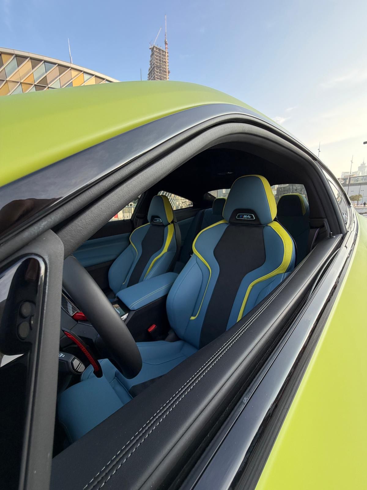 Rent Bmw Series 4 GREEN 2025 in Dubai , UAE 