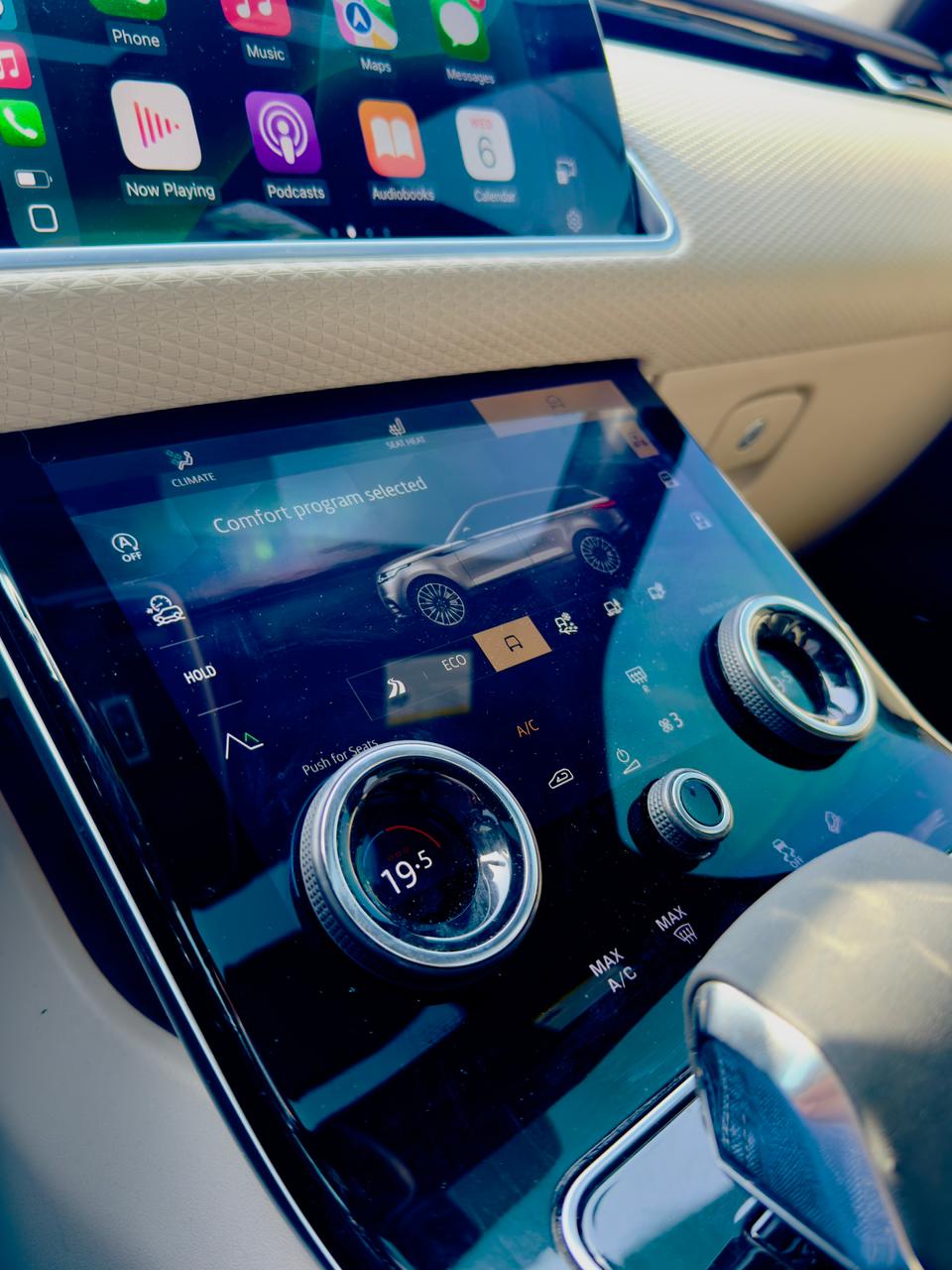 Rent Range-Rover Velar WHITE 2022 in Dubai , UAE 