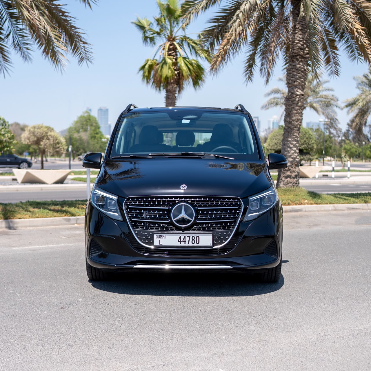 Rent Mercedes-Benz V-class  Silver 2024 in Dubai , UAE 