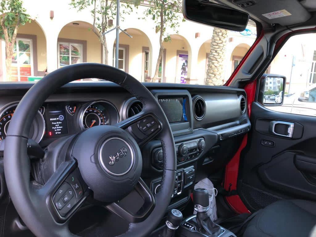 Rent Jeep Wrangler RED 2019 in Dubai , UAE 
