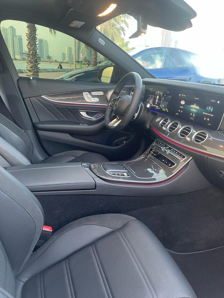 Rent Mercedes-Benz E-class WHITE 2023 in Dubai , UAE 