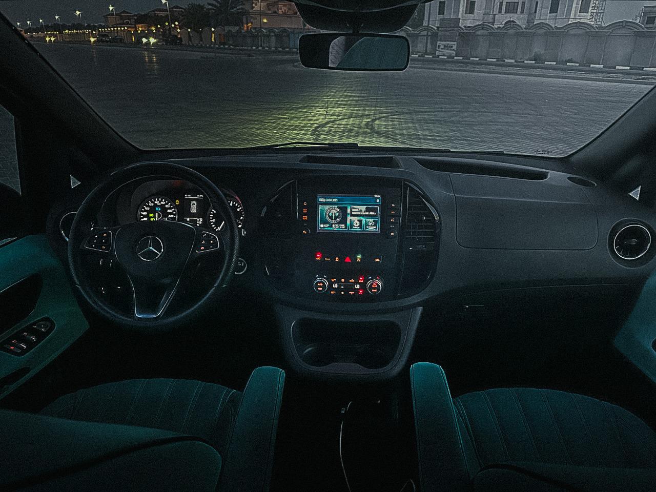 Rent Mercedes-Benz V-class BLACK 2023 in Dubai , UAE 