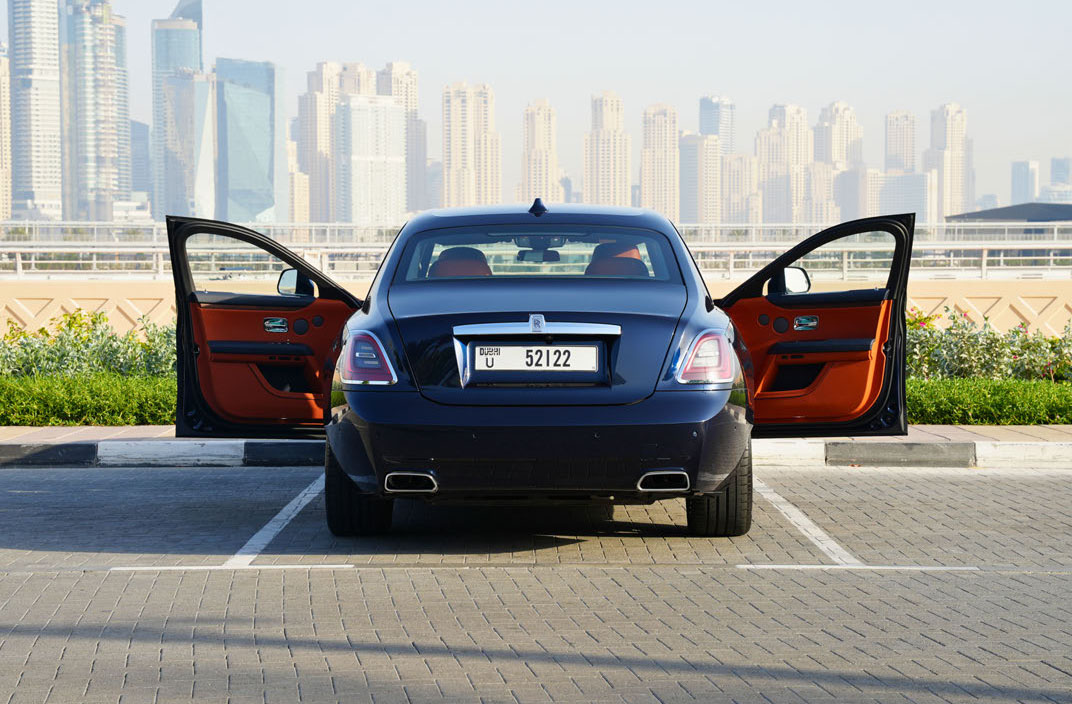 Rent Rolls-Royce Ghost BLUE 2023 in Dubai , UAE 