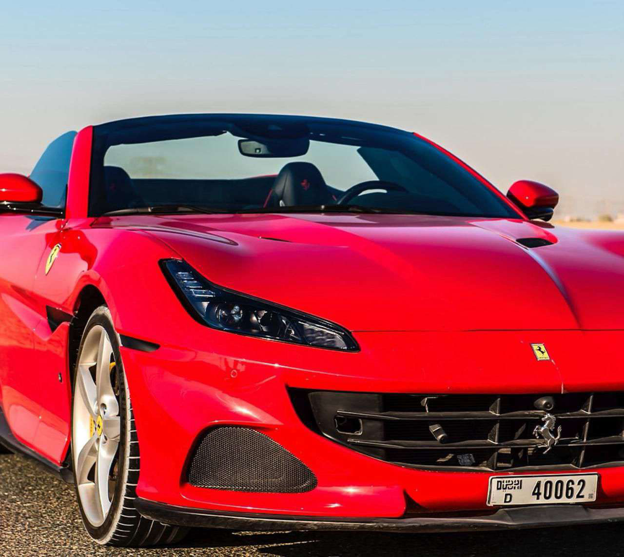 Rent Ferrari Portofino RED 2024 in Dubai , UAE 