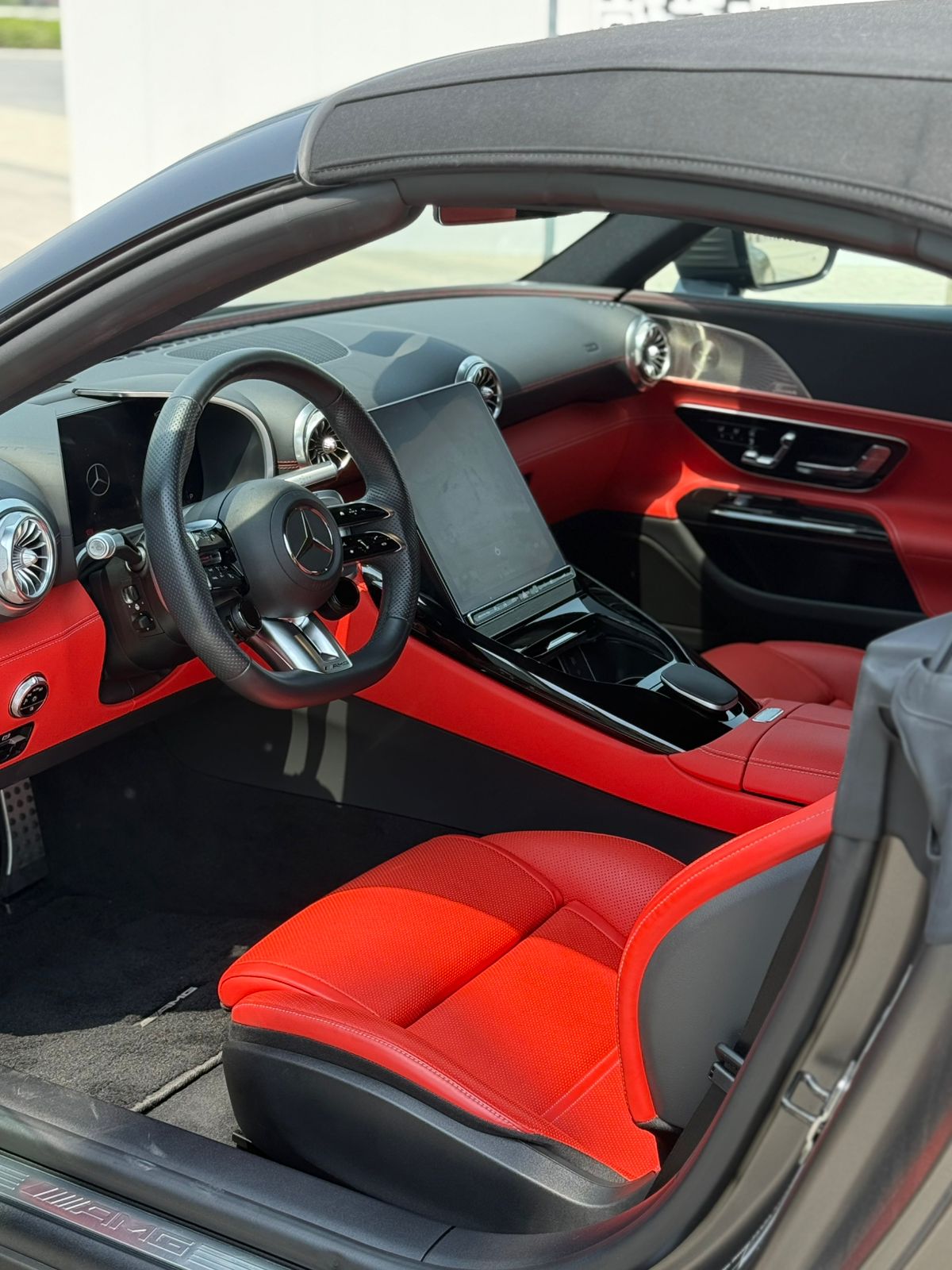 Rent Mercedes-Benz Sl GREY 2023 in Dubai , UAE 