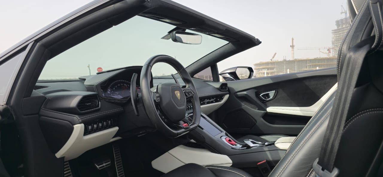 Rent Lamborghini Huracan BLACK 2022 in Dubai , UAE 