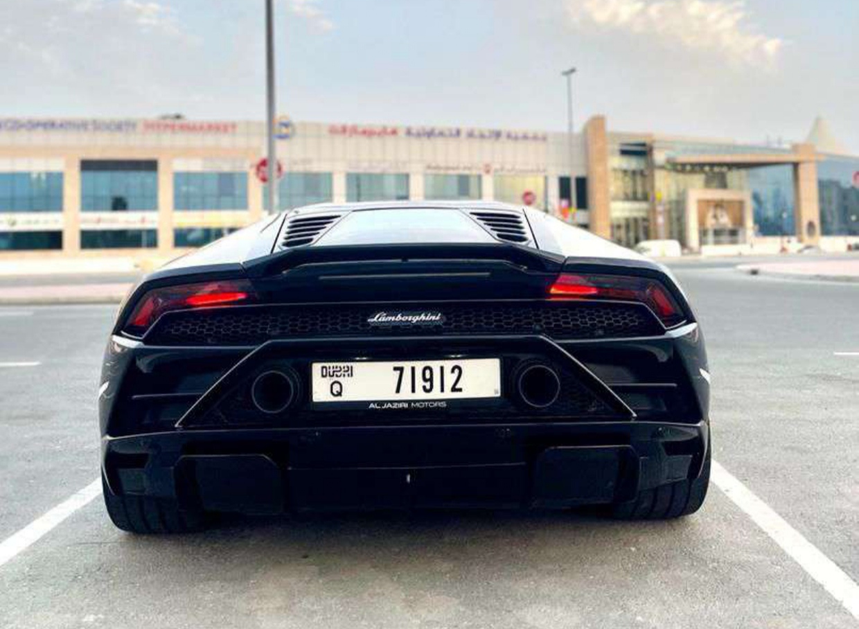 Rent Lamborghini Evo BLACK 2022 in Dubai , UAE 