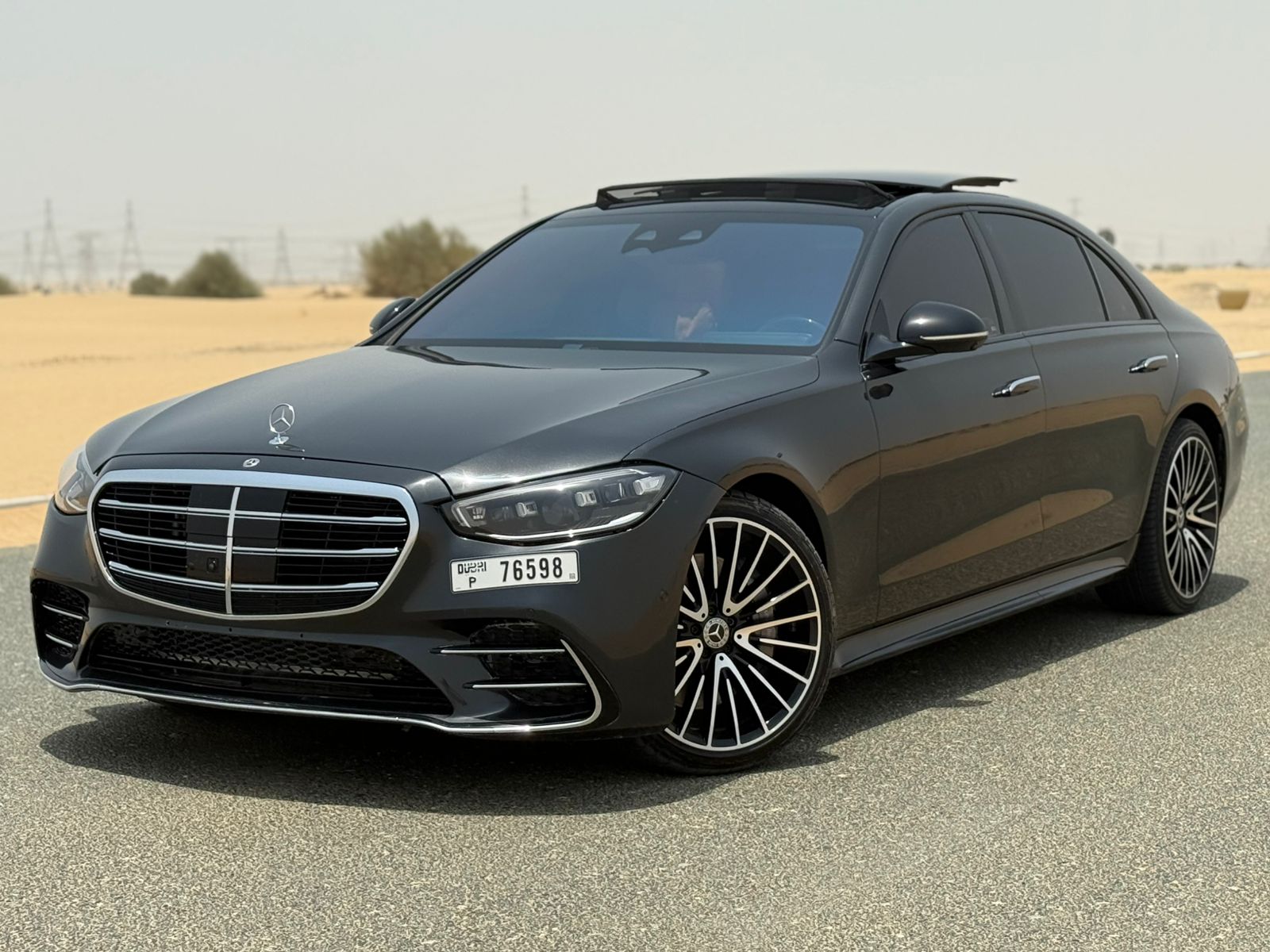 Rent Mercedes-Benz S-class BLACK 2023 in Dubai , UAE 
