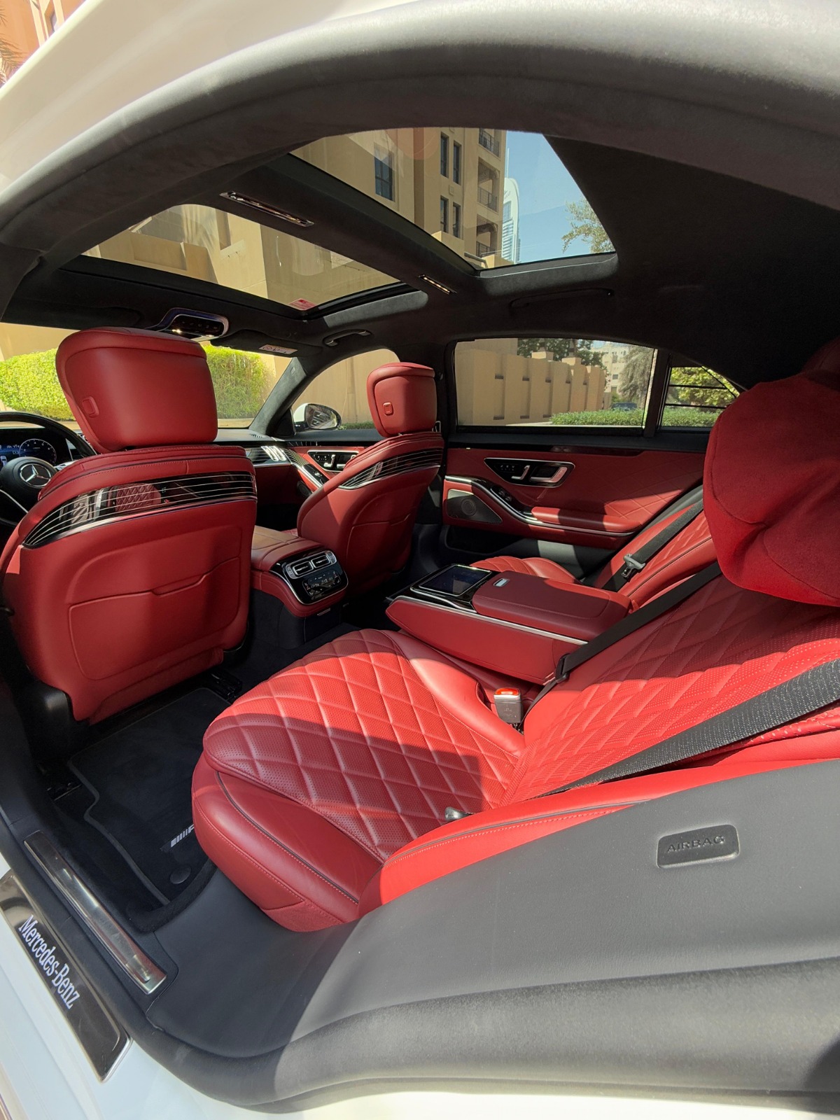 Rent Mercedes-Benz S-class WHITE 2022 in Dubai , UAE 