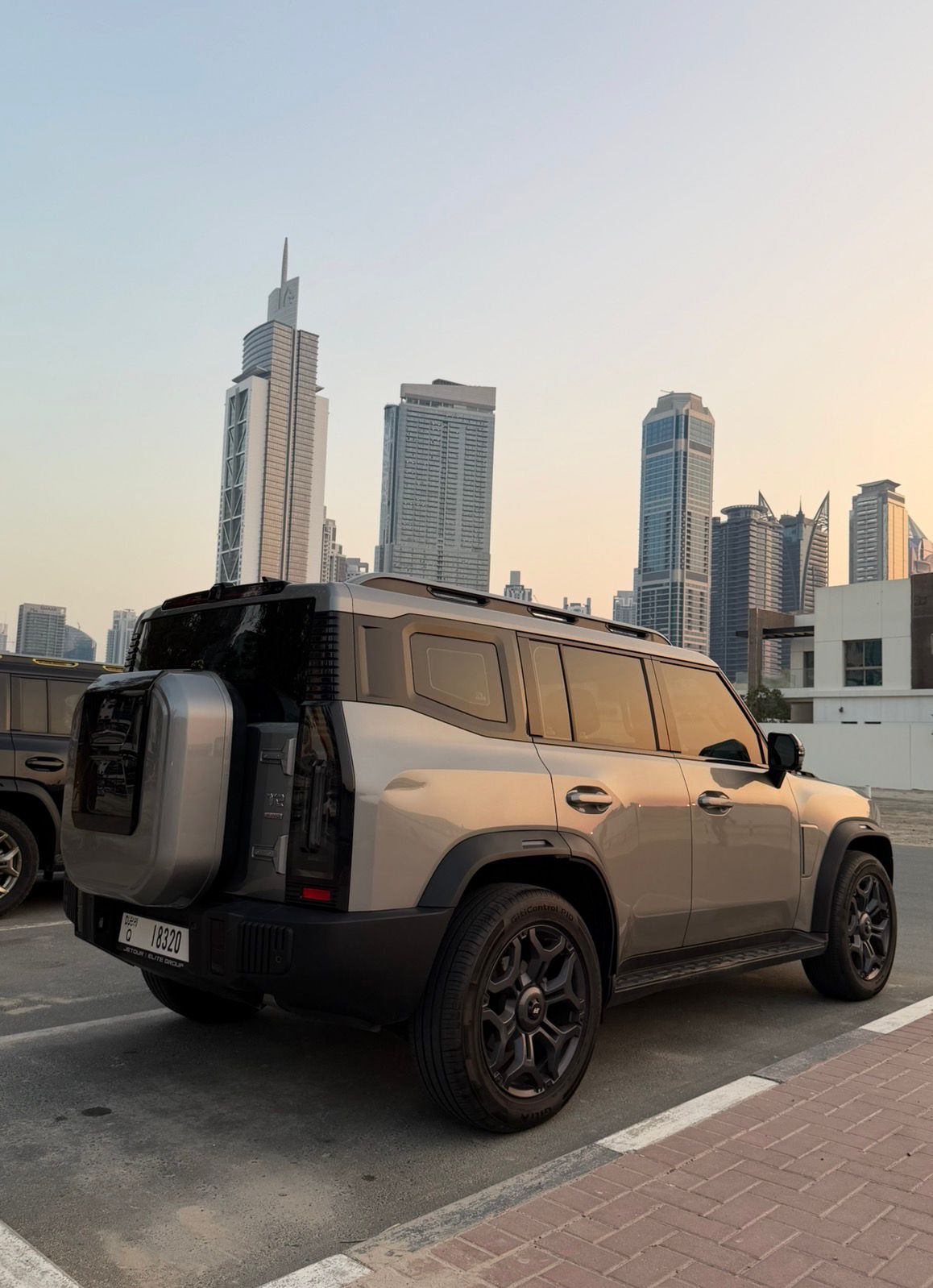 Rent Jetour T2 GREY 2025 in Dubai , UAE 