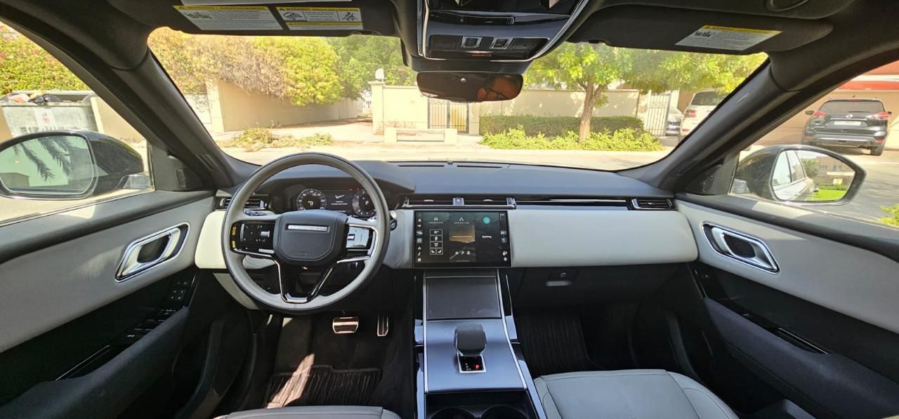 Rent Range-Rover Velar GREY 2024 in Dubai , UAE 