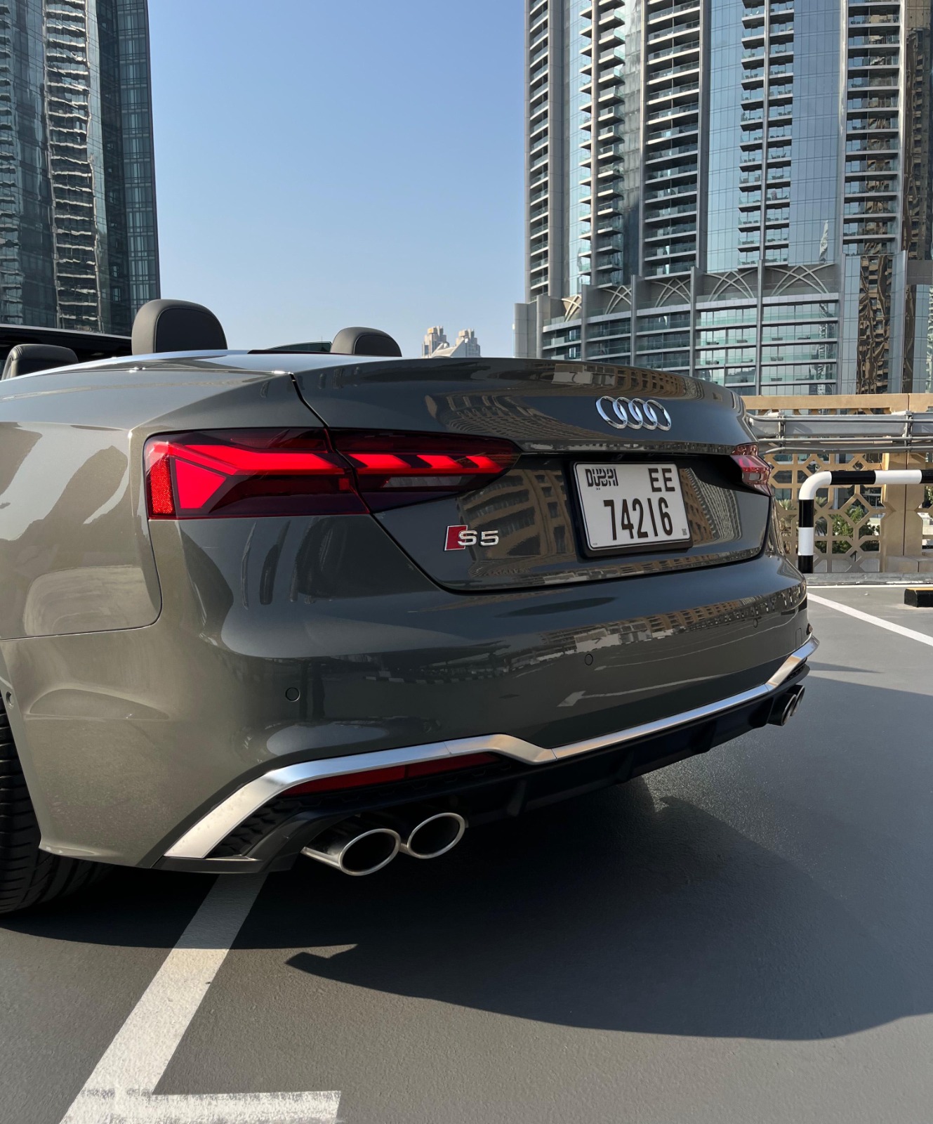 Rent Audi A5 BROWN 2023 in Dubai , UAE 