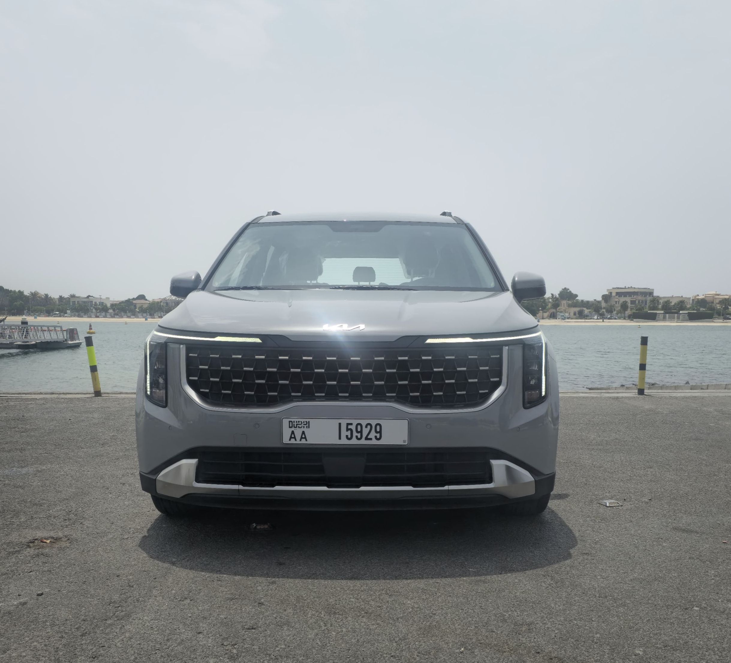 Rent Kia Carnival GREY 2025 in Dubai , UAE 