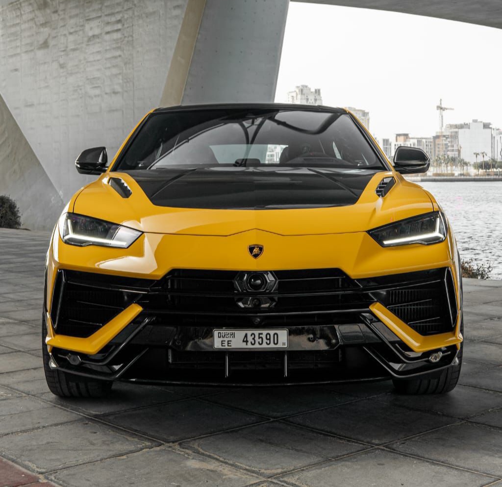 Rent Lamborghini Urus YELLOW 2023 in Dubai , UAE 