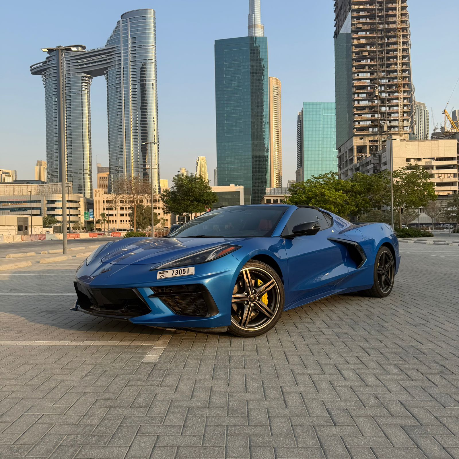 Rent Chevrolet Corvette BLUE 2024 in Dubai , UAE 