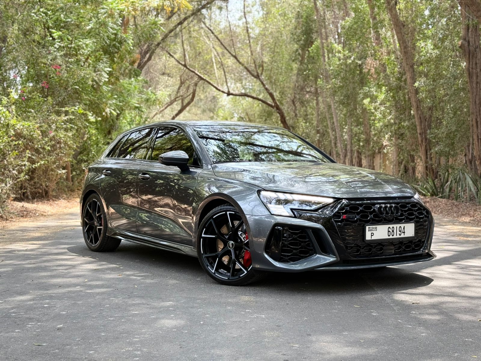 Rent Audi Rs3 GREY 2024 in Dubai , UAE 