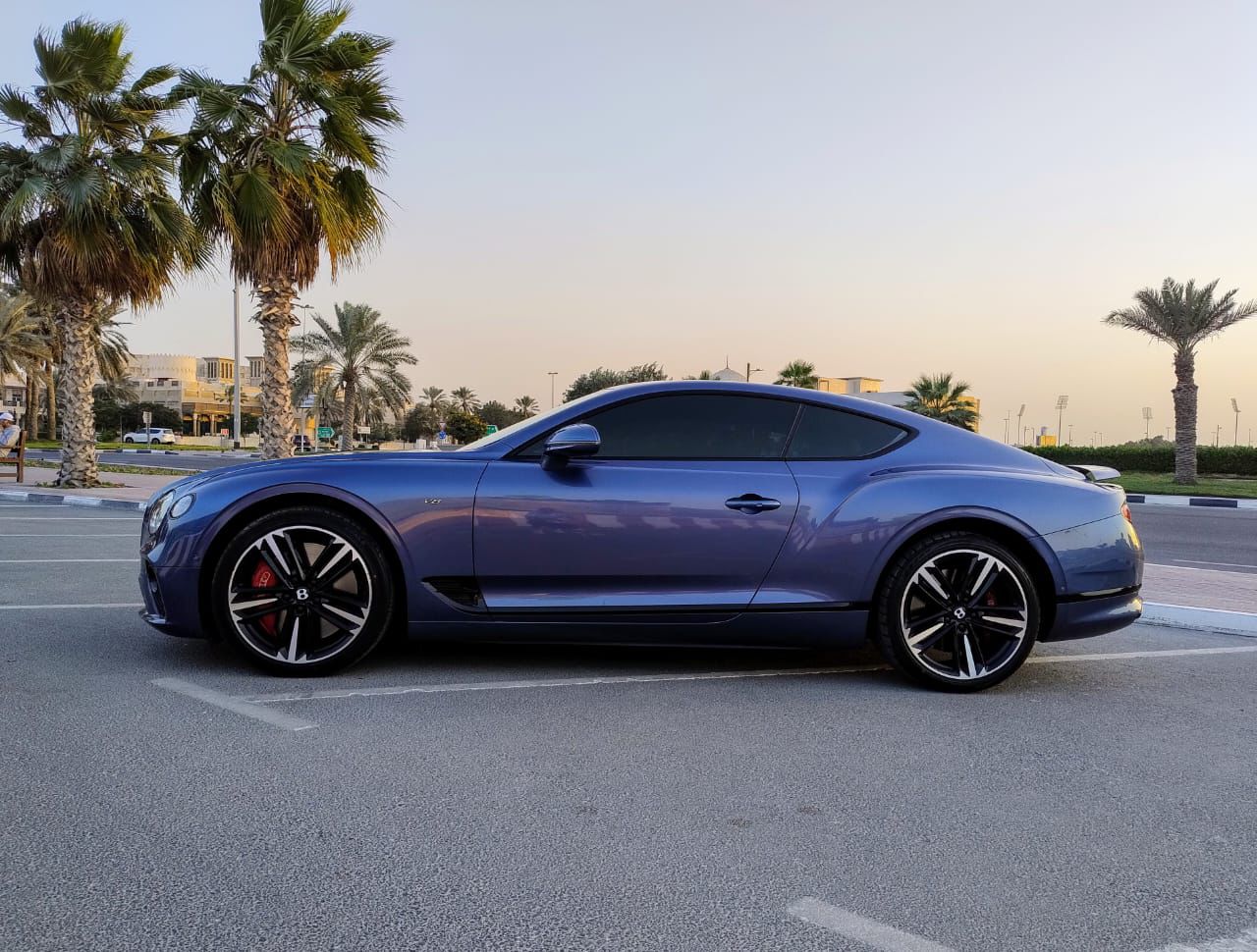 Rent Bentley Continental BLUE 2023 in Dubai , UAE 