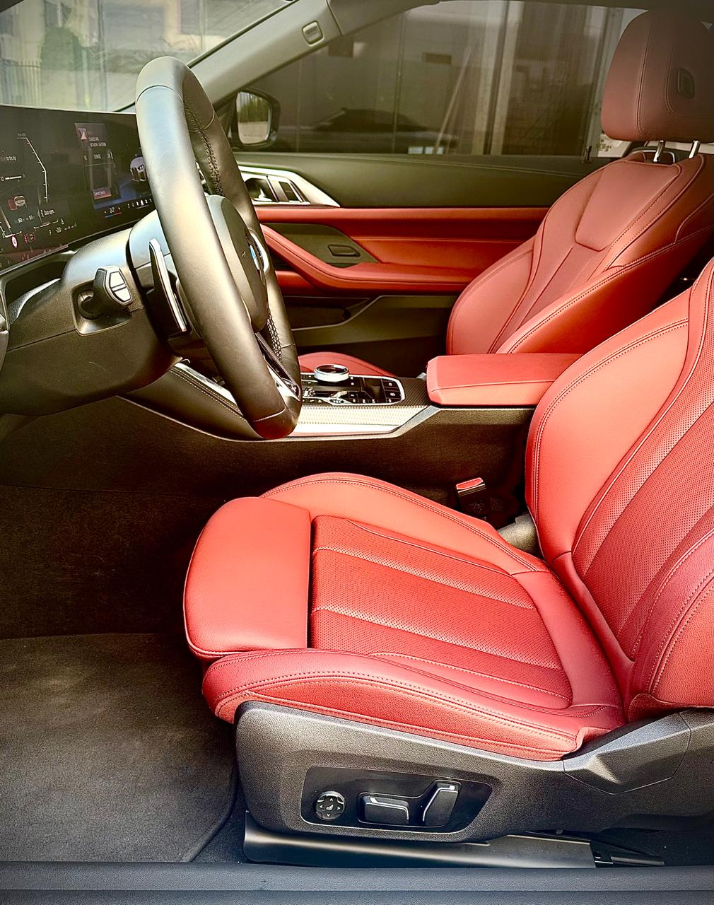Rent Bmw Series 4 WHITE 2025 in Dubai , UAE 