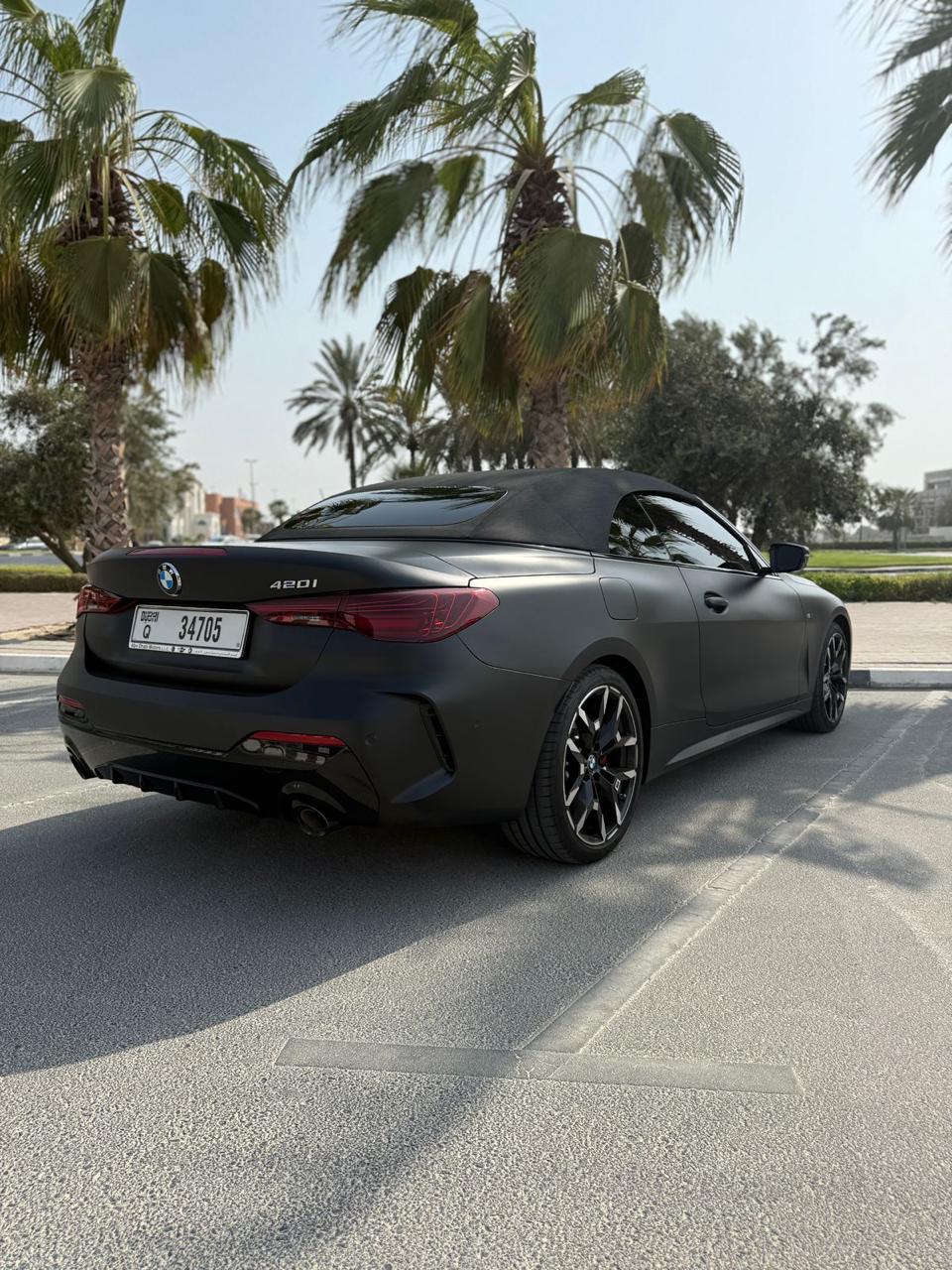 Rent Bmw Series 4 BLACK 2025 in Dubai , UAE 