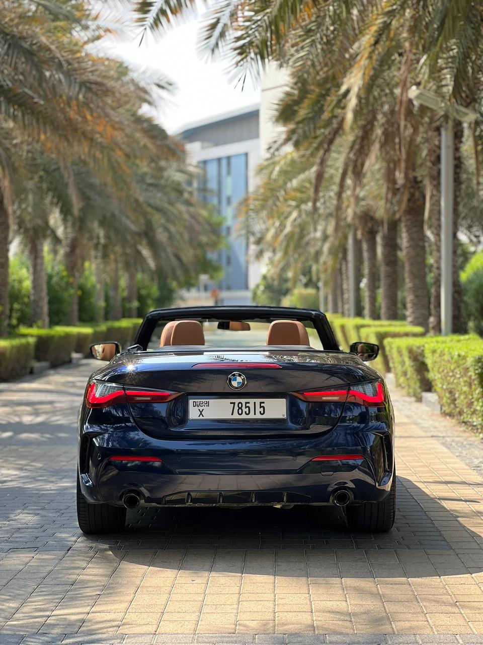 Rent Bmw Series 4 BLUE 2022 in Dubai , UAE 