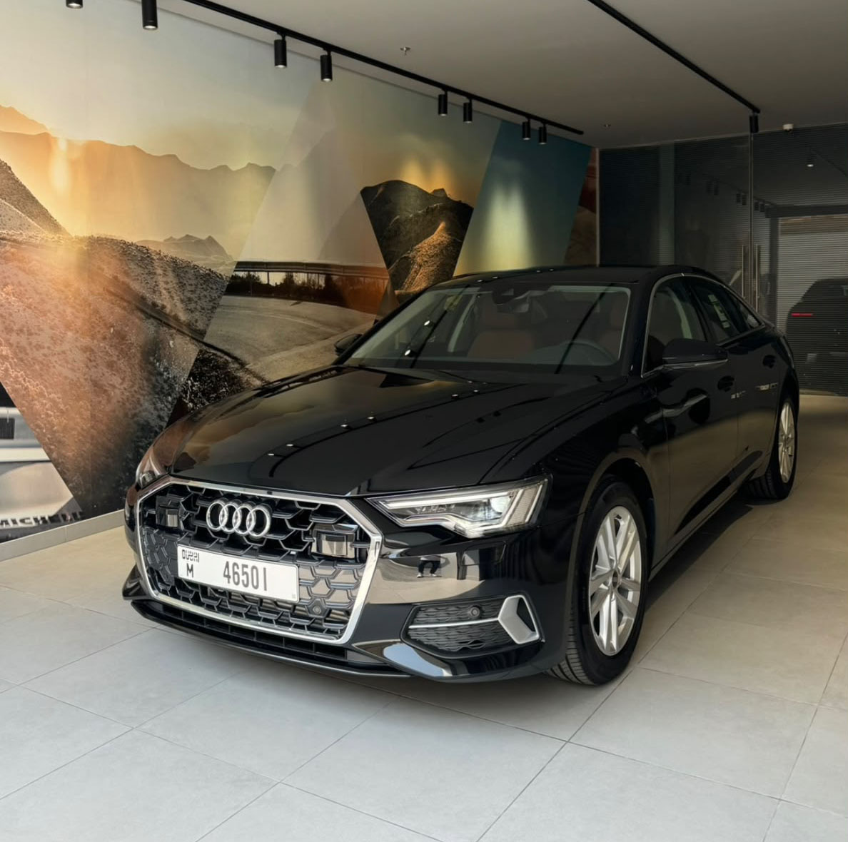 Rent Audi A6 BLACK 2025 in Dubai , UAE 