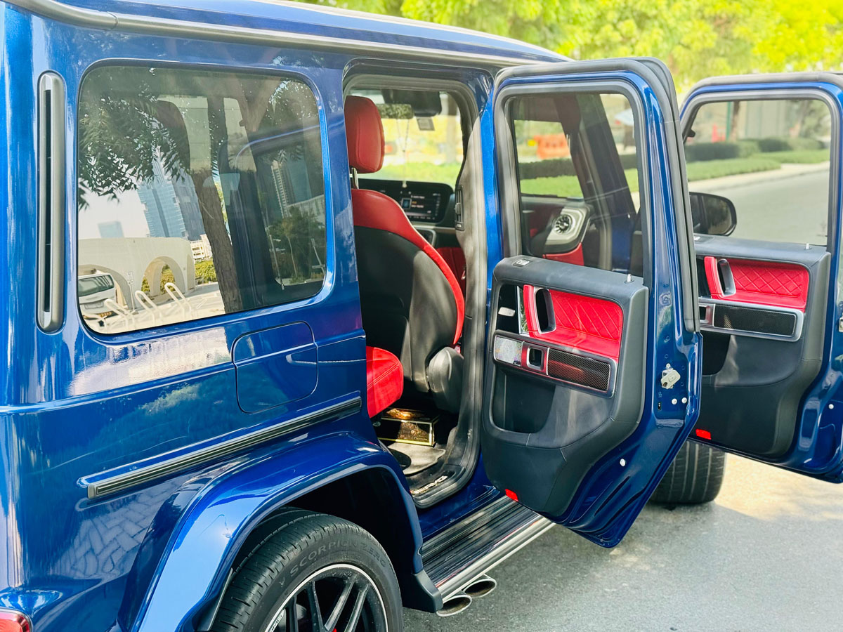 Rent Mercedes-Benz G-class BLUE 2023 in Dubai , UAE 