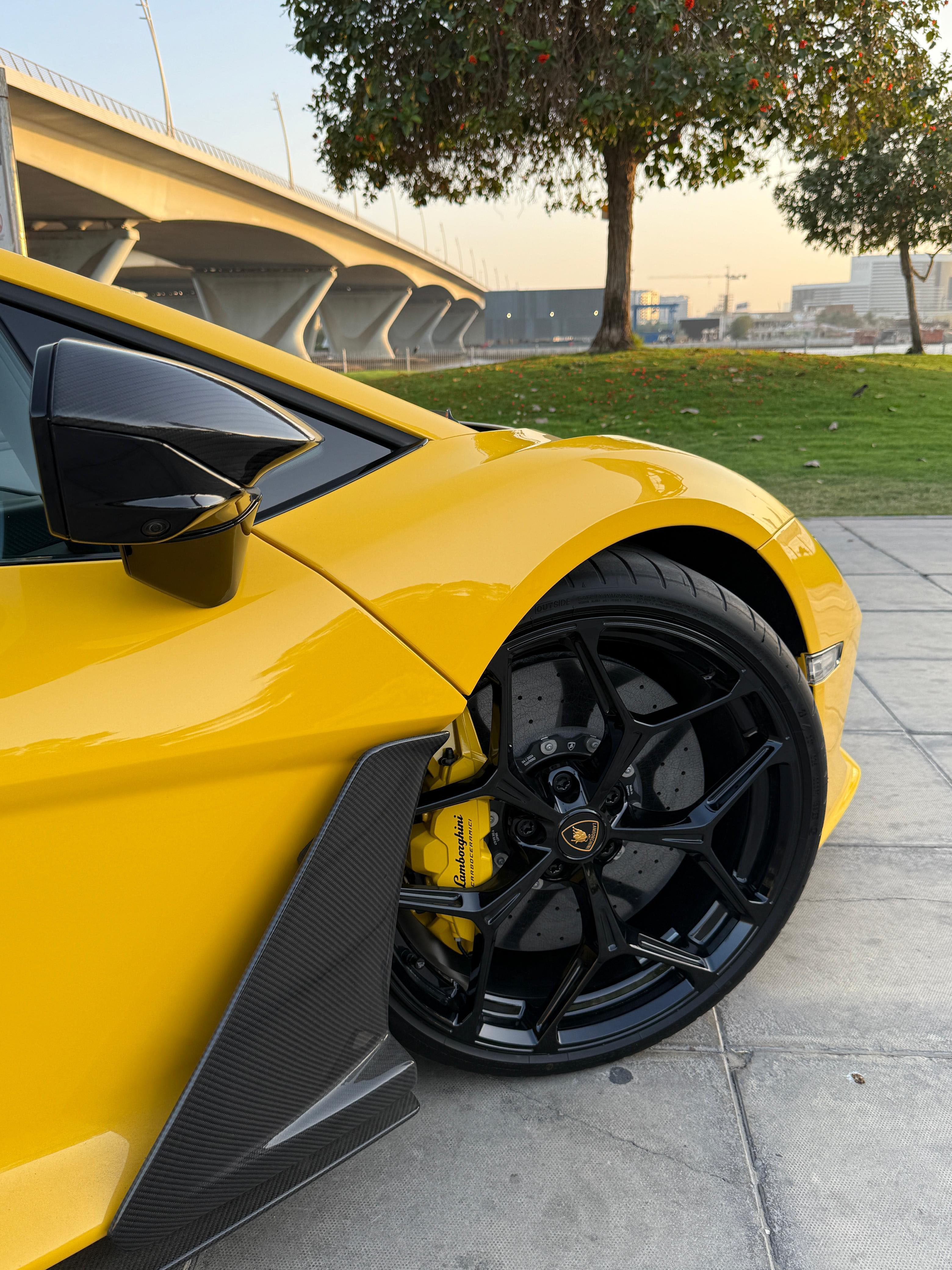 Rent Lamborghini Revuelto YELLOW 2024 in Dubai , UAE 