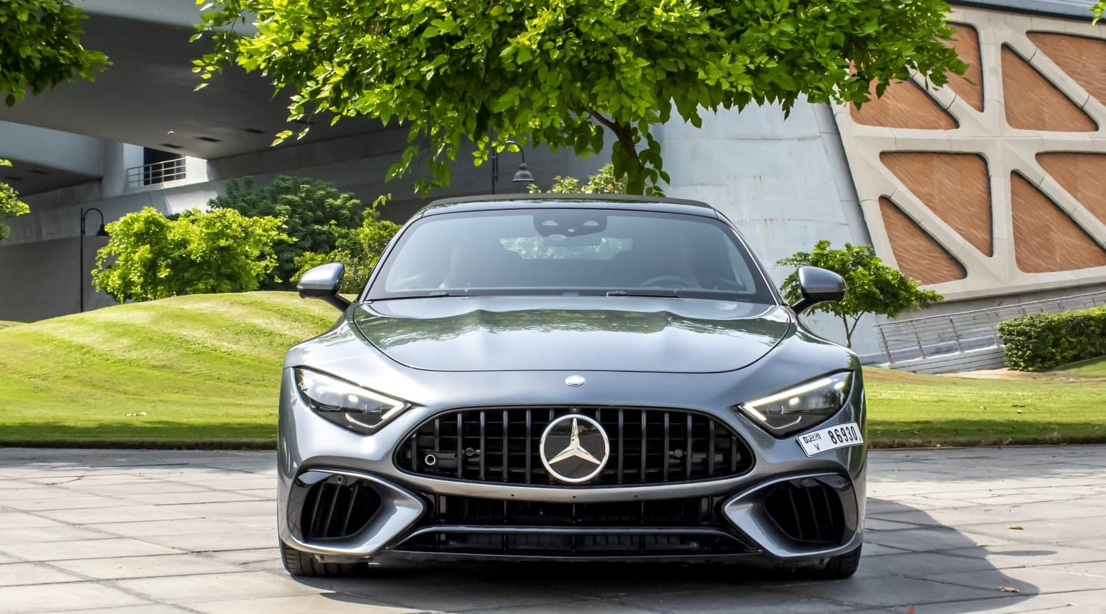 Rent Mercedes-Benz Sl  Silver 2024 in Dubai , UAE 
