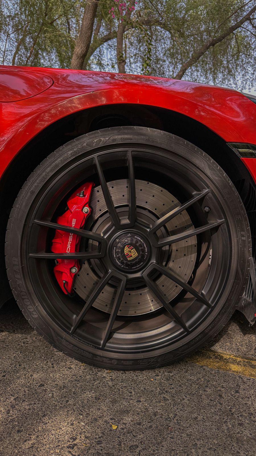 Rent Porsche Carrera RED 2022 in Dubai , UAE 