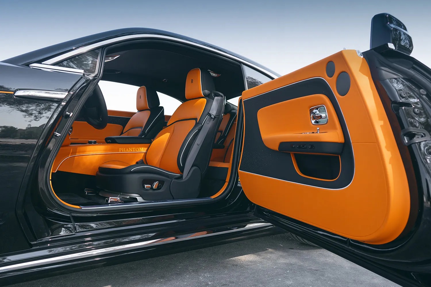 Rent Spectre BLACK 2025 with chauffeur in Dubai , UAE 
