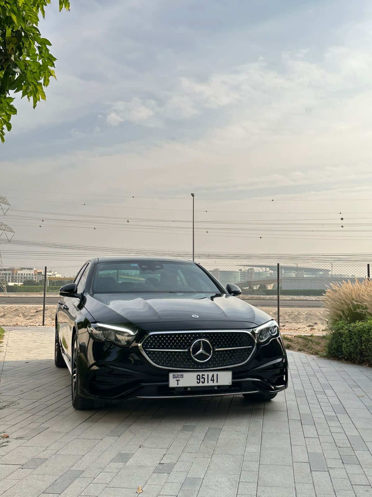 Rent Mercedes-Benz E-class BLACK 2024 in Dubai , UAE 
