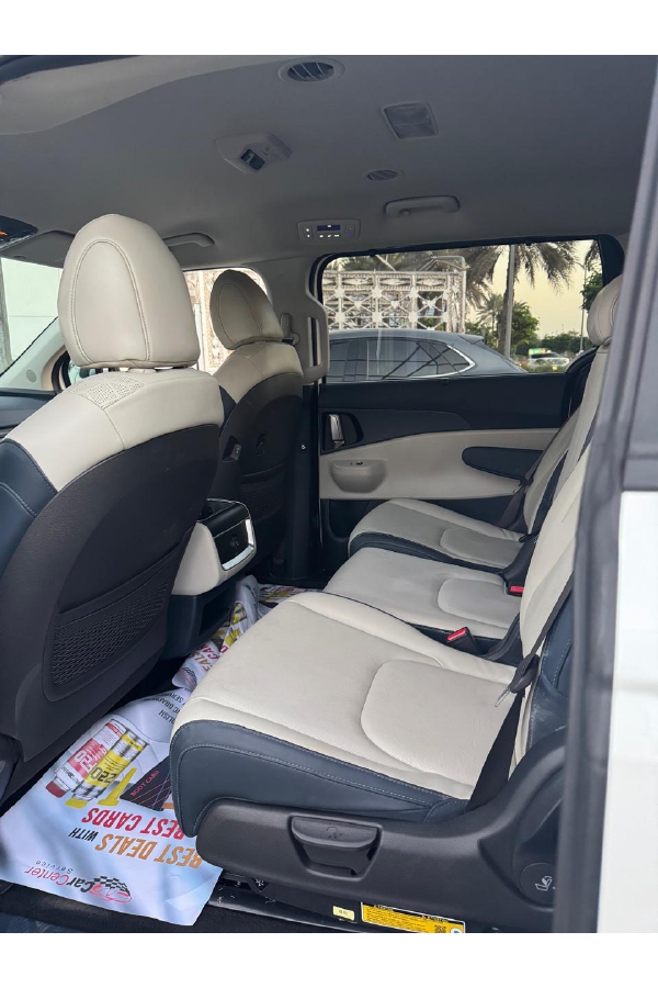 Rent Kia Carnival WHITE 2025 in Dubai , UAE 