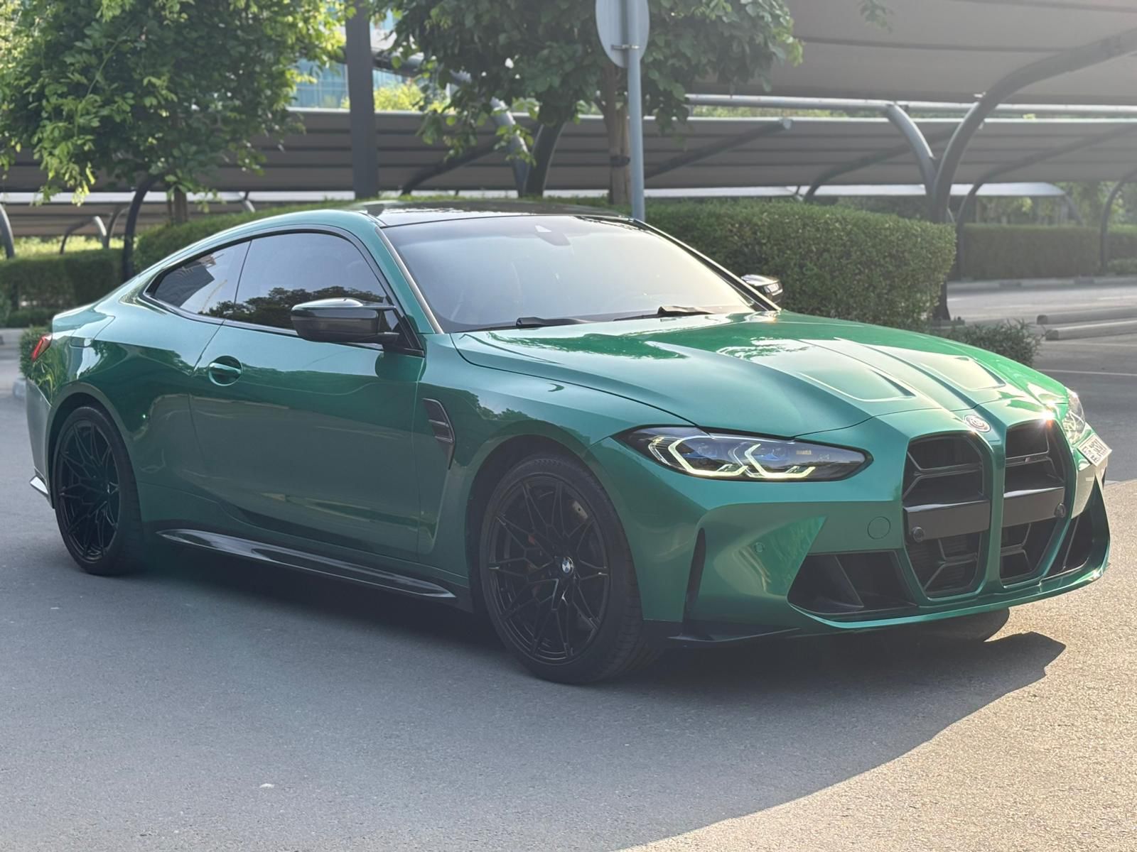 Rent Bmw Series 4 GREEN 2023 in Dubai , UAE 
