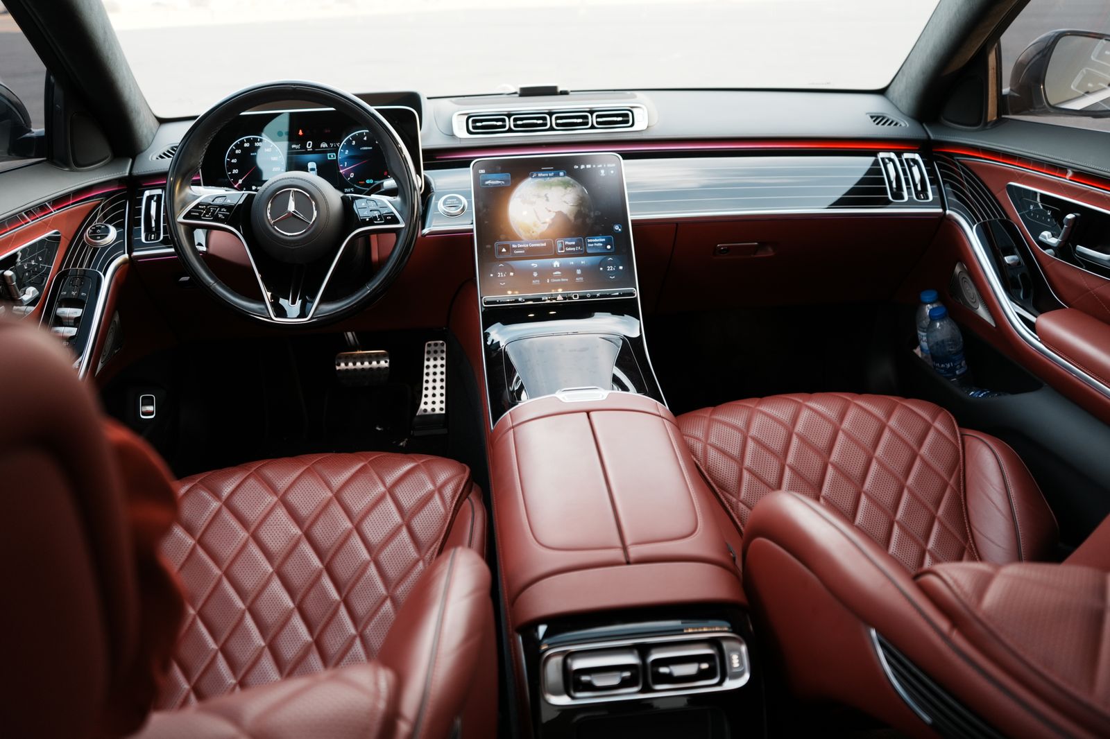 Rent Mercedes-Benz S-class BLACK 2021 in Dubai , UAE 
