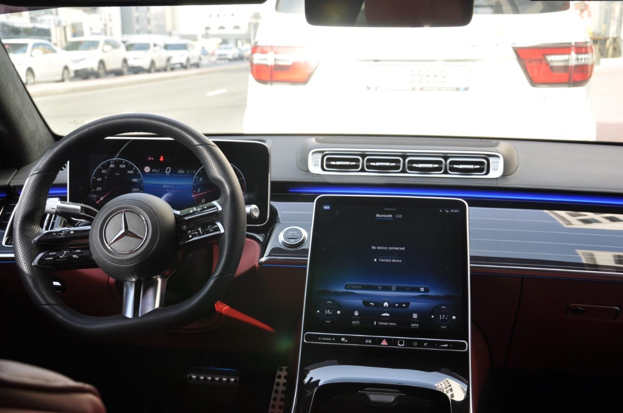 Rent Mercedes-Benz S-class BLACK 2021 in Dubai , UAE 