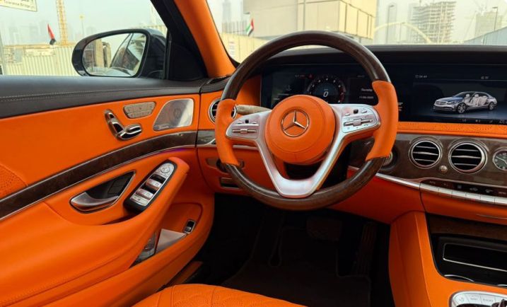 Rent Mercedes-Benz S-class WHITE 2020 in Dubai , UAE 