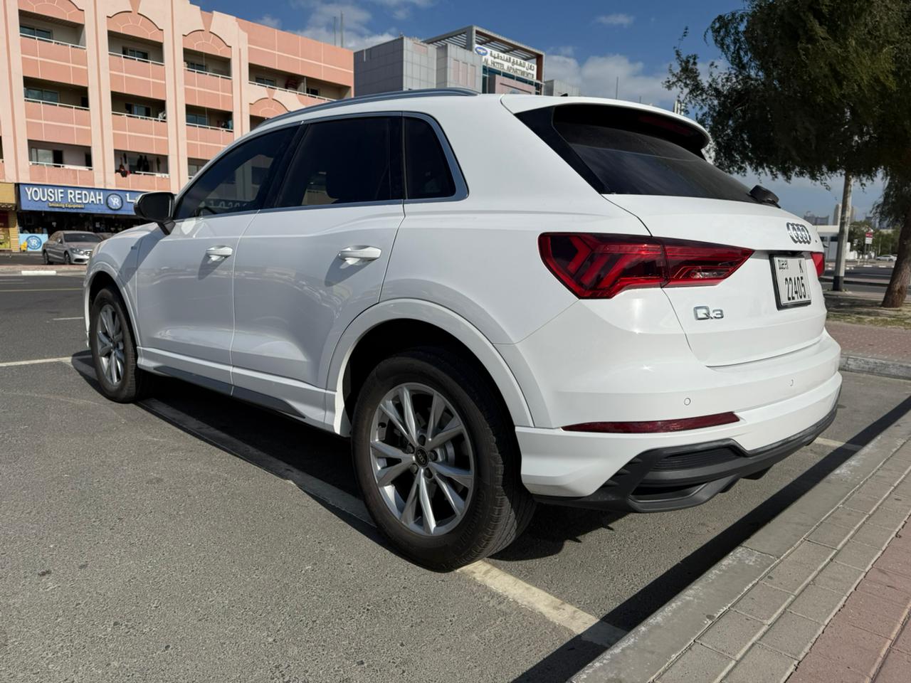 Rent Audi Q3 WHITE 2024 in Dubai , UAE 