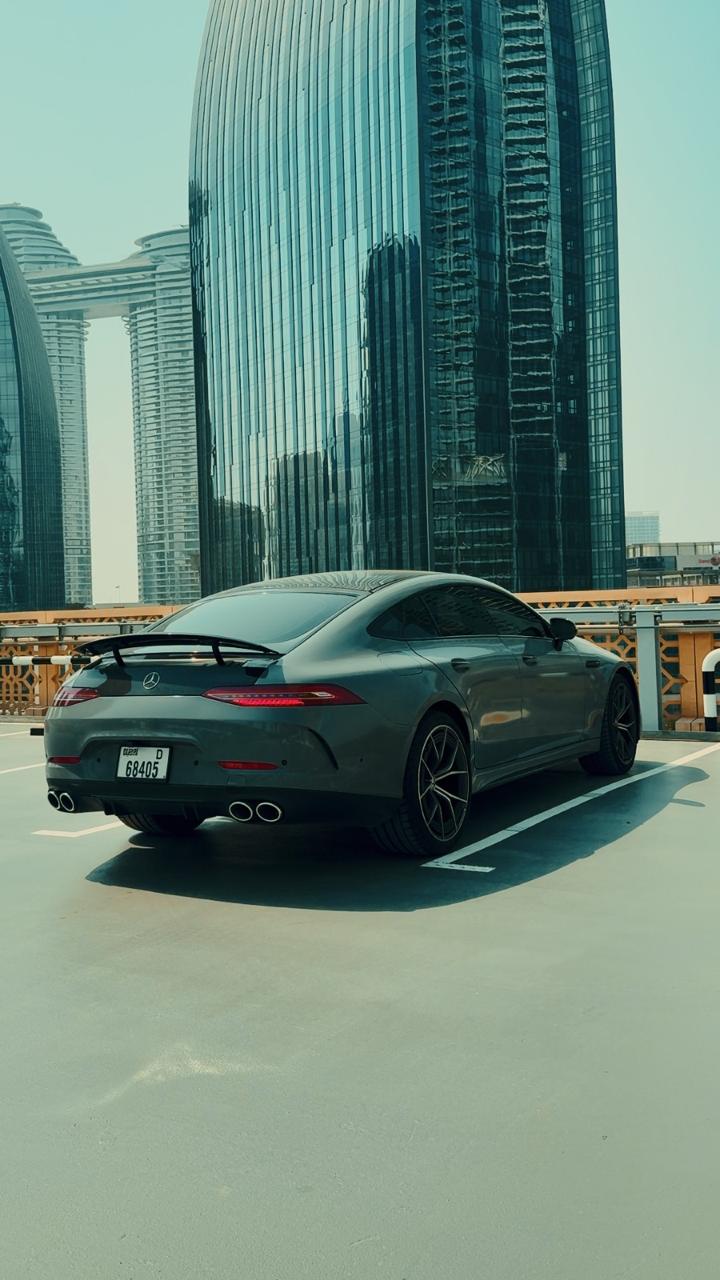 Rent Mercedes-Benz AMG GT 53 Brabus Kit GREY 2023 in Dubai , UAE 