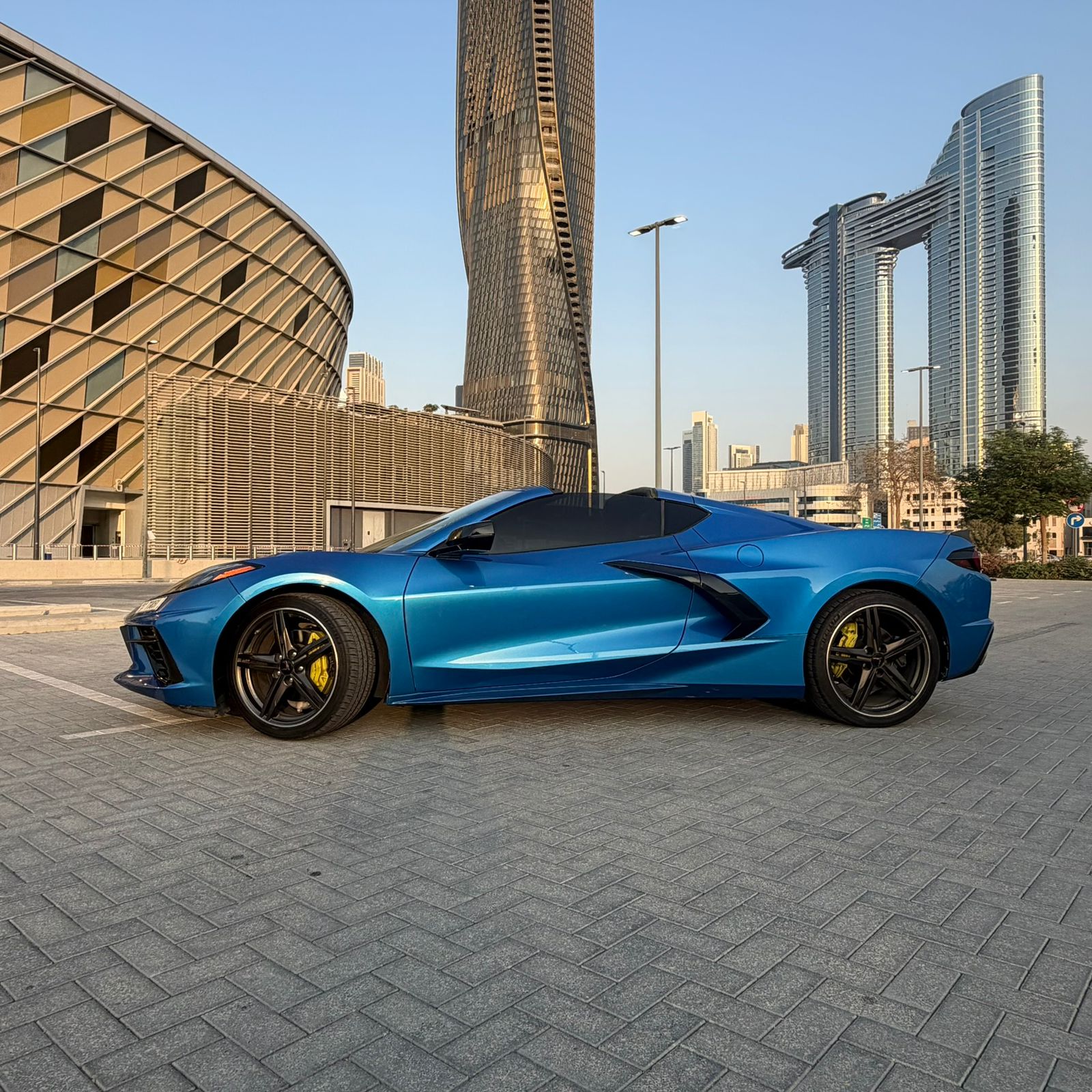 Rent Chevrolet Corvette BLUE 2024 in Dubai , UAE 