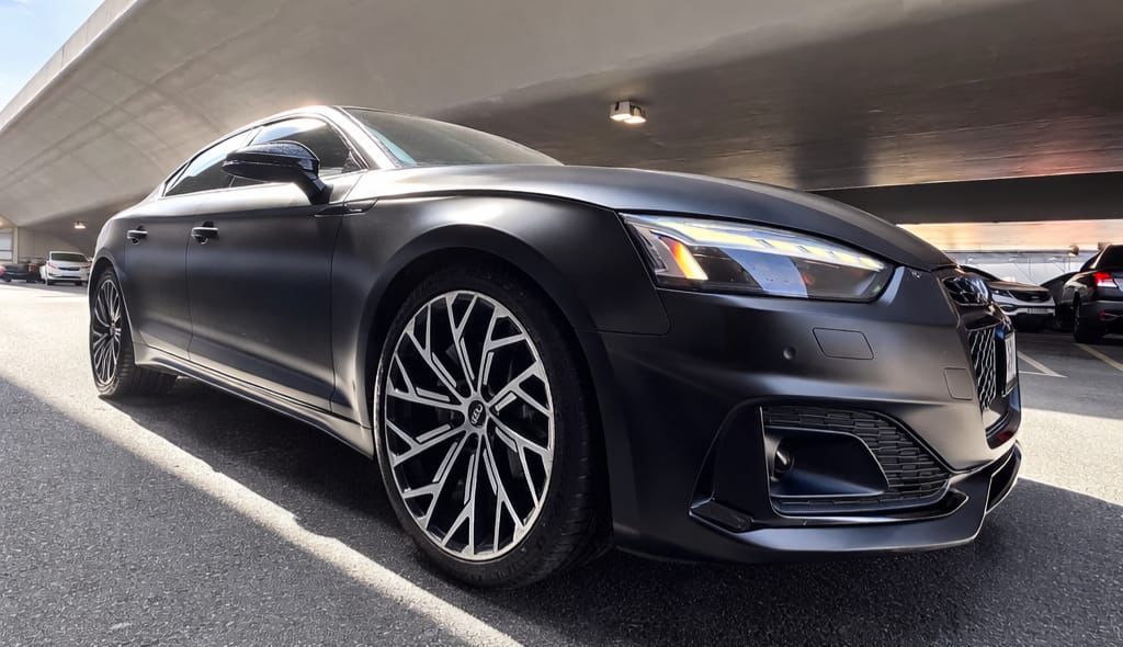 Rent Audi A5 BLACK 2020 in Dubai , UAE 